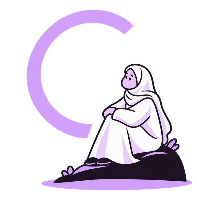 رسمة الشخصية المكتئبة